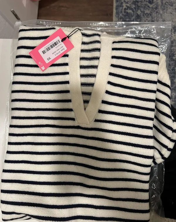 Edikted Copenhagen Oversized Striped Sweater - Image 3