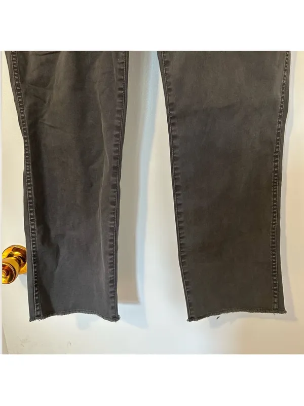 Madewell Slim Straight Utility Pant Gray Womens 31 - Image 4