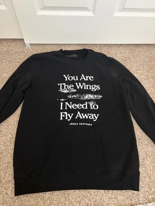 Jonas Brothers Sweatshirt Black Size XL - Image 2