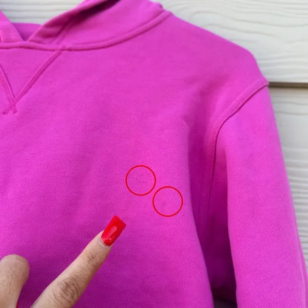 Lululemon All Yours Cropped Hoodie Womens‎ XS Sonic Pink Yoga Active Sweatshirt - Image 5