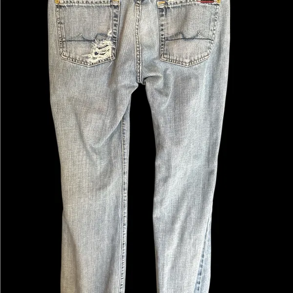 vintage seven for all mankind distress jeans 30 x 30 Jeans - Image 2