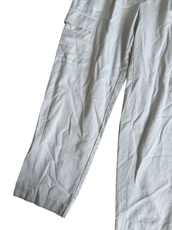 OLD NAVY Taylor Straight Beige High Rise Trousers Pants Size Small - Image 5