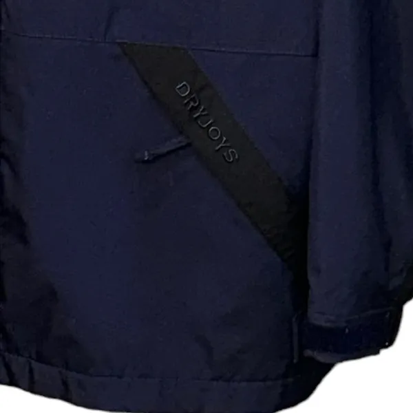 Women's DryJoys by FootJoy Vented Navy Rain Jacket Size Medium Golf‎ Windbreaker - Image 3