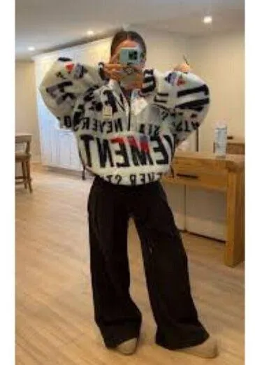 FREE PEOPLE Movement Hit The Slopes Printed Pullover in Stand Out Never Still - Image 2