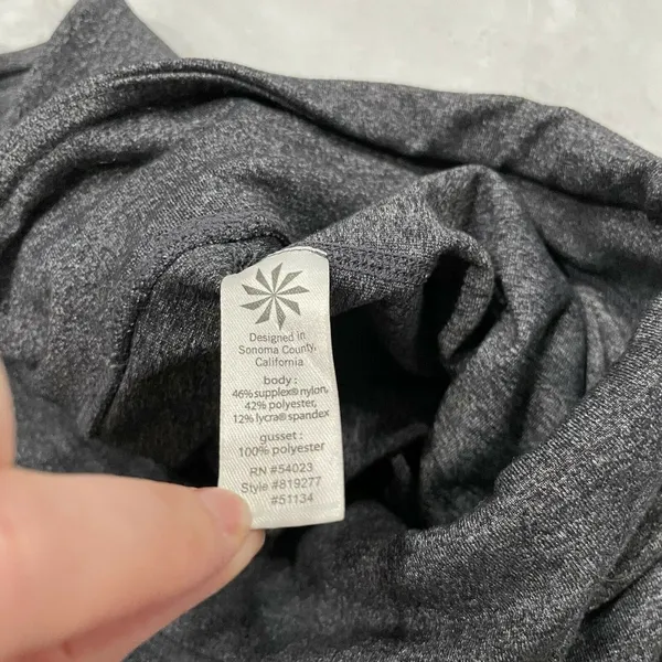 Athleta Womens Cropped Leggings Grey Crop Workout Athletic‎ - Image 5