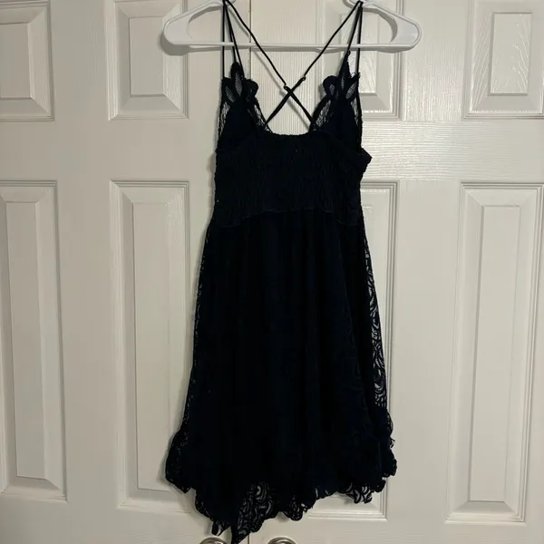 Free People One Adella Slip Mini Dress - Image 3