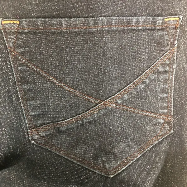 NYDJ bootcut dark wash jeans women’s‎ size 14WP. Dark wash double belt loops - Image 9