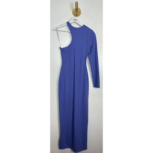 SUSANA MONACO Cutout One-Shoulder Long Sleeve Dress in Orchid Size X-Small - Image 9