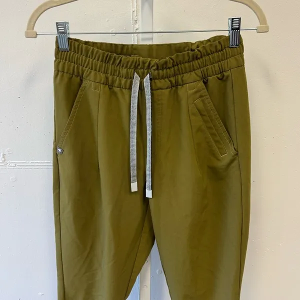 Figs Women's Petite High‎ Waisted Uman Relaxed Jogger Scrub Pants Bonsai XXS - Image 3