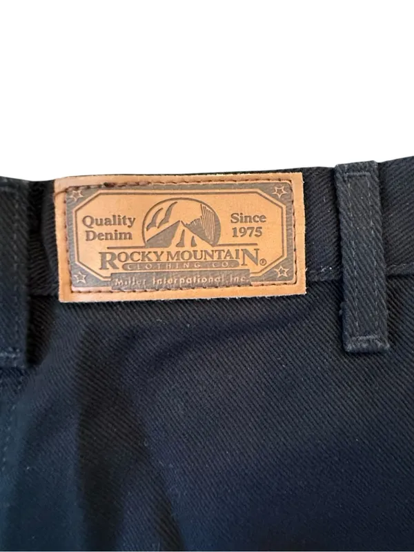 Rocky Mountain Vintage Bareback High Rise Jeans Black Size 9 (25 x35) Long Tall - Image 10