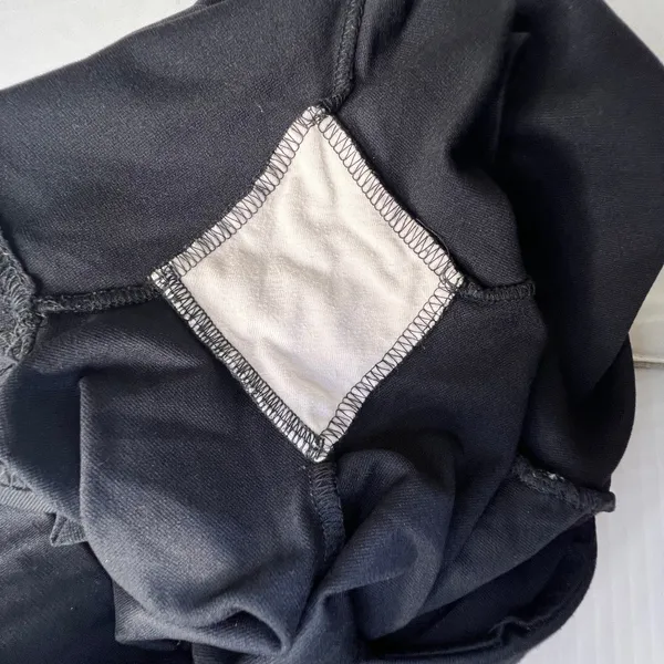 Vintage Tail Black Tennis Skirt Skort Athletic Work Zip Pocket Medium - Image 7