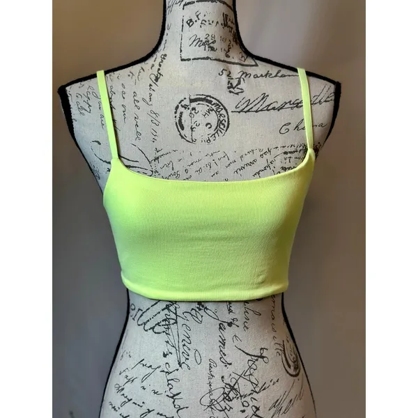 Free People Movement Neon Cami Spaghetti Straps M/L - Image 4
