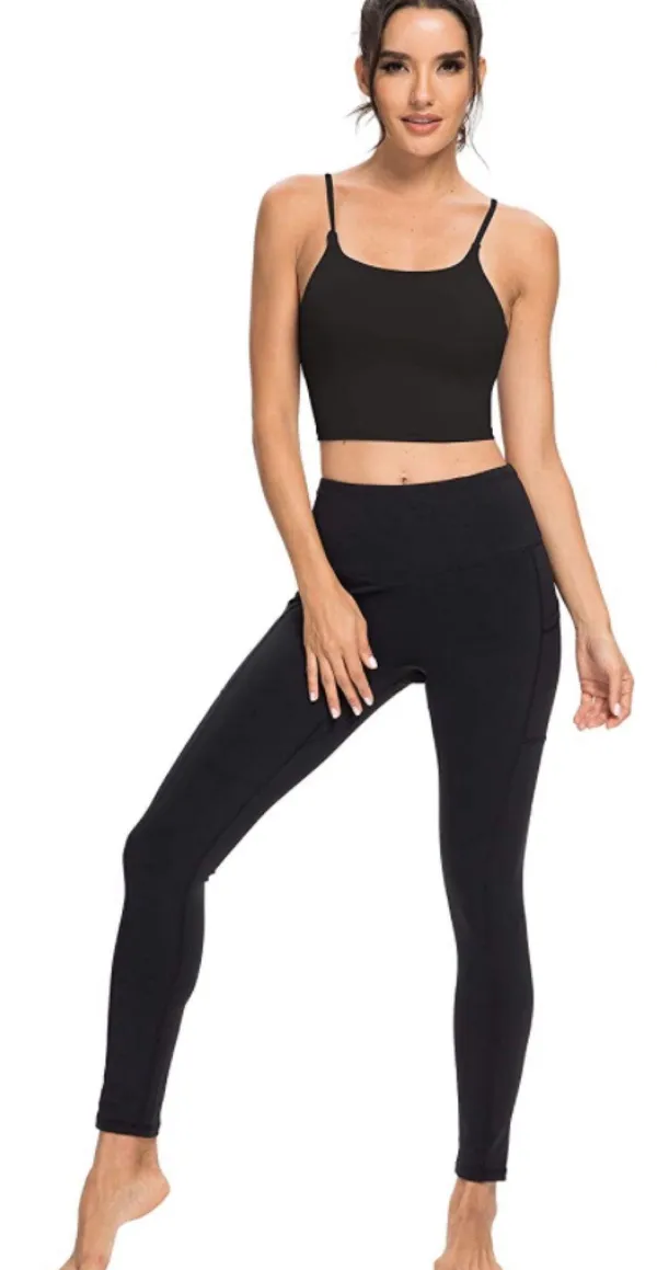 NWT Light Support Padded Sports Tank Top - Image 2