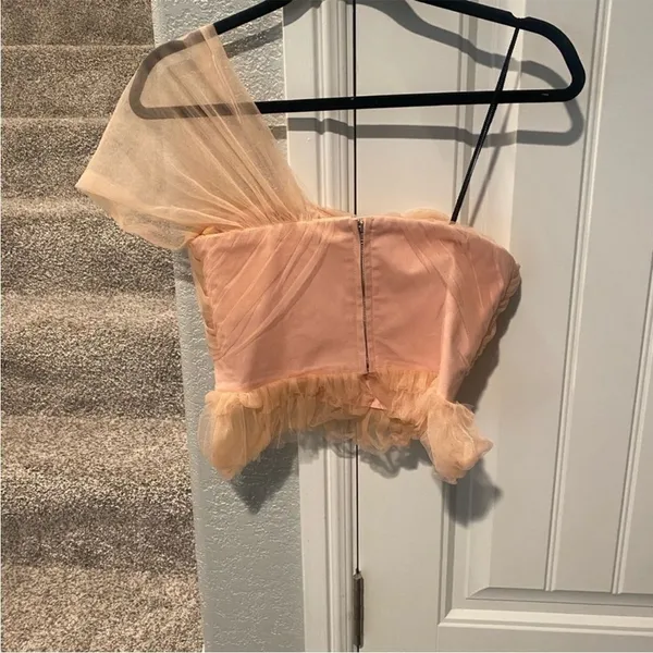 Revolve Marnie Top in Champagne Pink NBD xs - Image 7