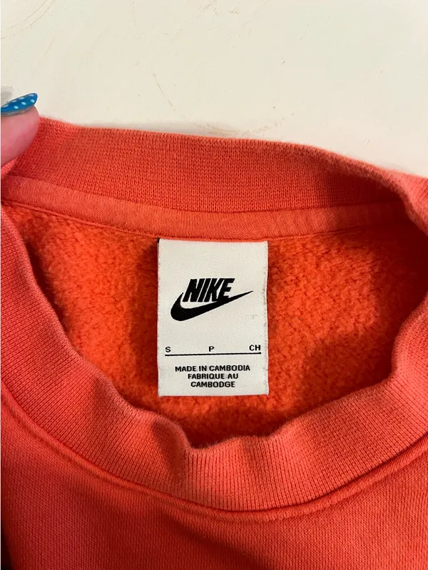 Nike Coral Crewneck Sweatshirt Unisex - Image 3