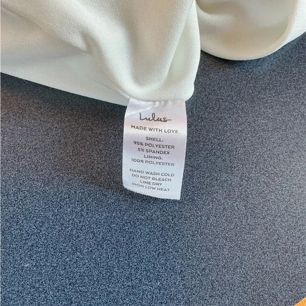 Lulu's White One Shoulder Dress‎ - Image 6