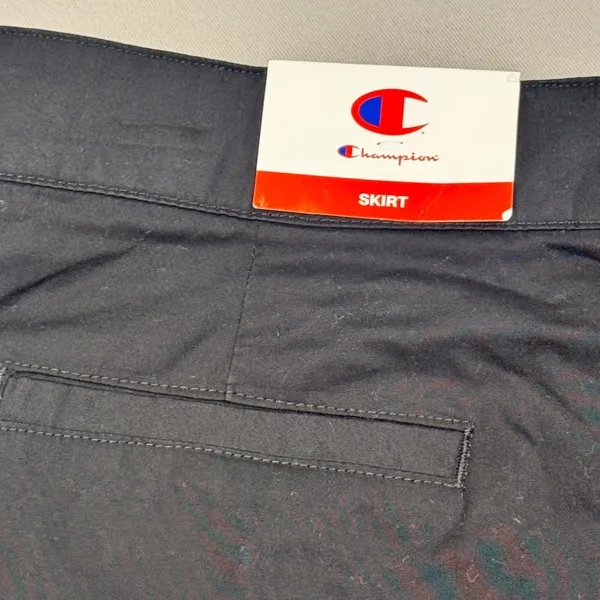 Champion Campus Skirt Womens 10 Black Mini Sporty‎ Athletic CPW253SD01025 NWT - Image 4