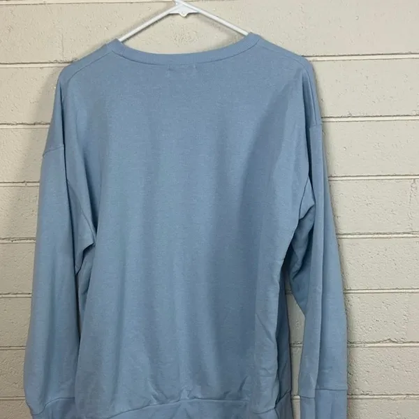 Disney Resort Blue Winnie the Pooh Sweatshirt size L - Image 6