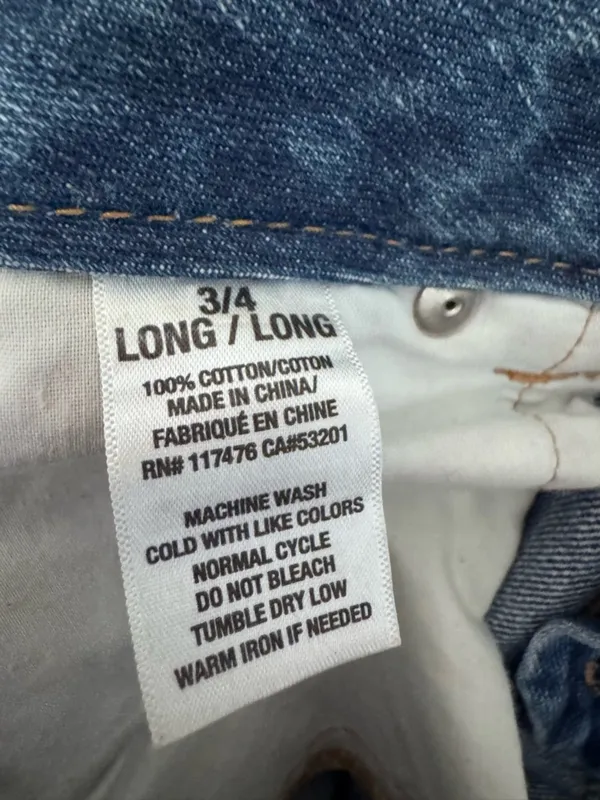 90’s Y2K Aeropostale Low Rise Hailey Flare Light Blue Ripped Flare Jeans - Image 3