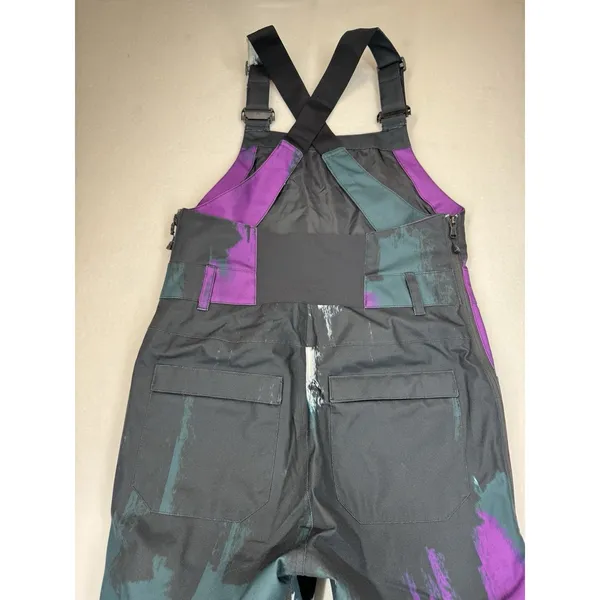 Burton Women's Avalon Stretch Bib Forest Chalk Small NWOT $260 MSRP - Image 2