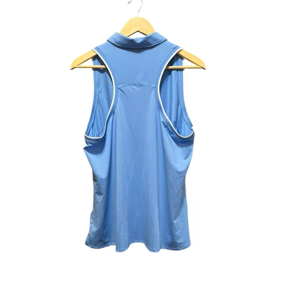 Puma Golf‎ Mattr Peak Sleeveless Polo Light Blue Polo Size XL - Image 8