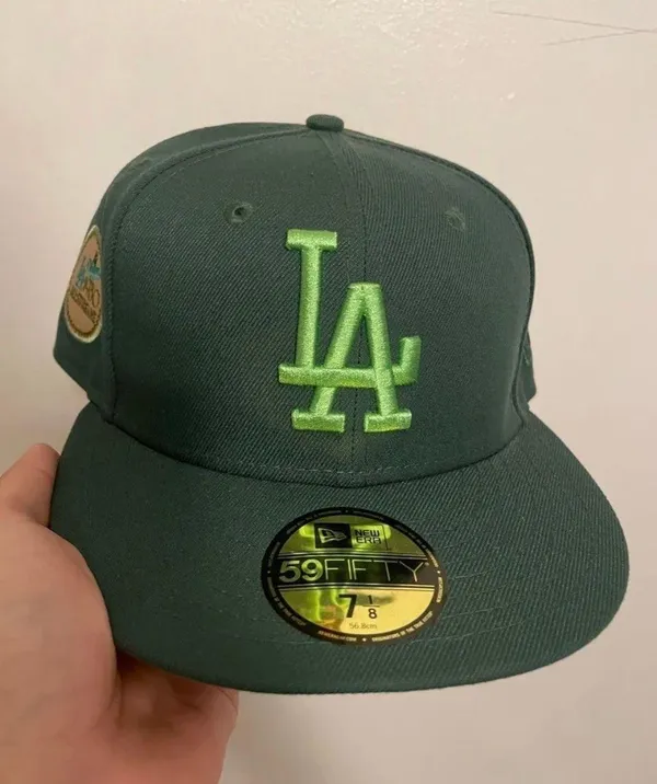 New Era Myfitteds la Dodgers gta inspiration size 7 1/8 brand new very rare - Image 2