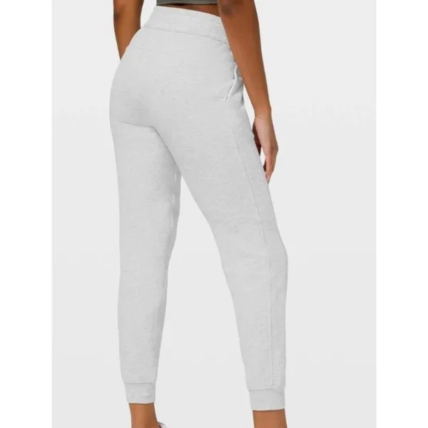 Lululemon Scuba Relaxed High Rise Jogger Women's 4 Heathered Light Grey - Image 2