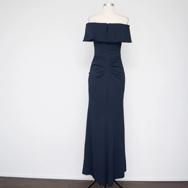 Xscape - Bow Off the Shoulder Scuba‎ Knit Cocktail Dress - Image 5