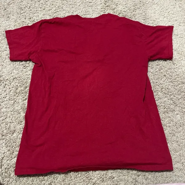 Indiana Hoosiers t-shirt red size medium - Image 2