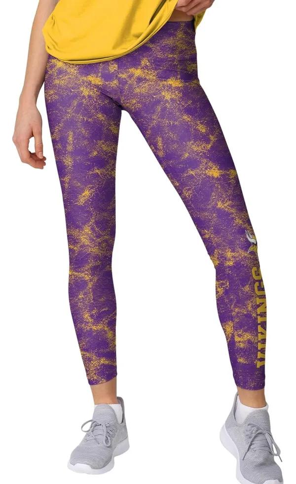 New Minnesota Vikings leggings size L - Image 2