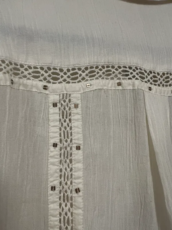 Free People Summer Stars Buttoned Top (S) - Image 7
