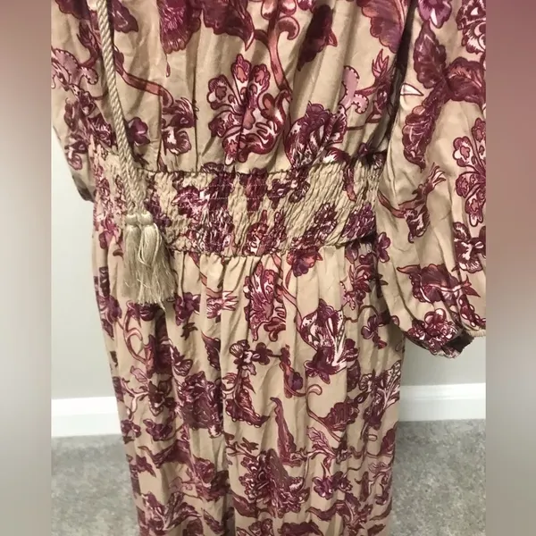 Boho off shoulder floral maxi - Image 10