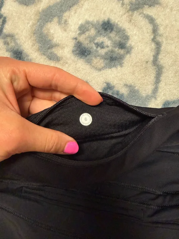 Lululemon Skirt Pace Rival Black 6 - Image 4