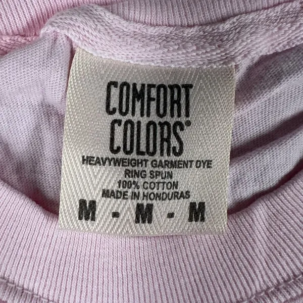 Laura Marano Arrow Shirt Womens‎ Med Pink Comfort Colors Graphic Tee Music Tour - Image 7