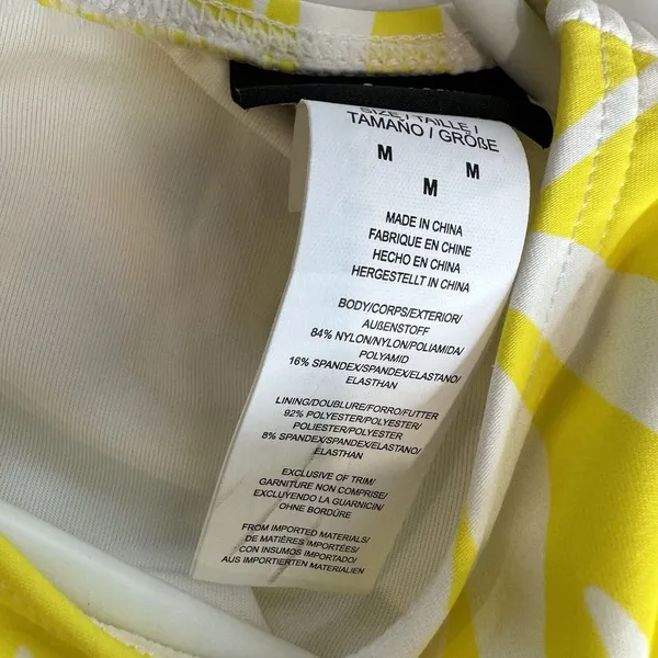 Kate Spade Long Sleeve One Piece Sz M‎ Swim Suit Rash Guard Paddle Bathing Suit - Image 6