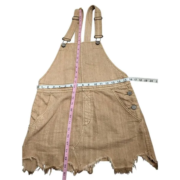 Free People overall jumper dress size 2 - Image 3
