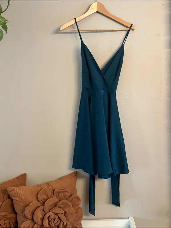LULUS Add Some Glam Mini‎ Skater Dress - Image 2