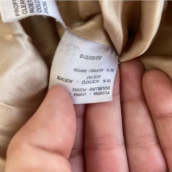 MaxMara Wool Belted Trench Coat 2 - Image 7