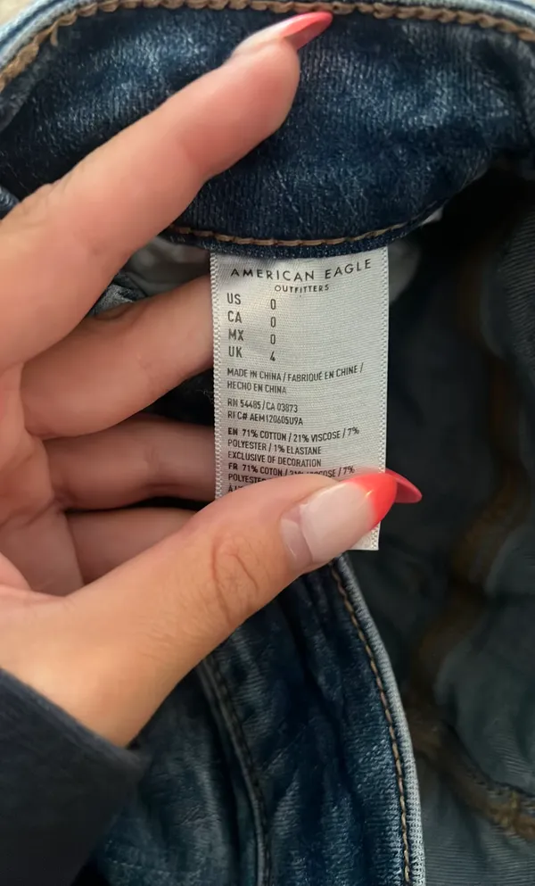 American Eagle Size 0 Jean Shorts - Image 4
