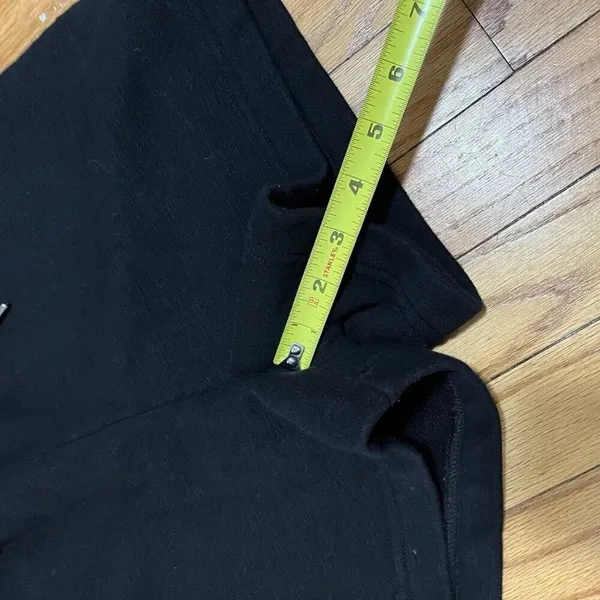 Sweaty Betty Black Essentials High‎ Waist Longline Sweat Shorts Size XS - Image 9
