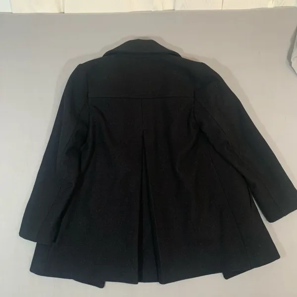 Pendleton Wool Coat Size Small Classic Black Merino Wool - Image 5