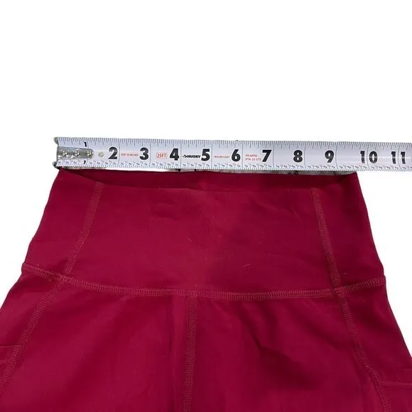 Alphalete Women’s Leggings‎ Size Small Red - Image 5
