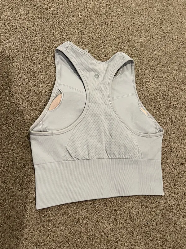 Lululemon ebb to train bra in iced iris 4 - Image 2