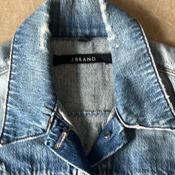 J Brand Deena Released Hem Jean Jacket C31‎ - Image 9