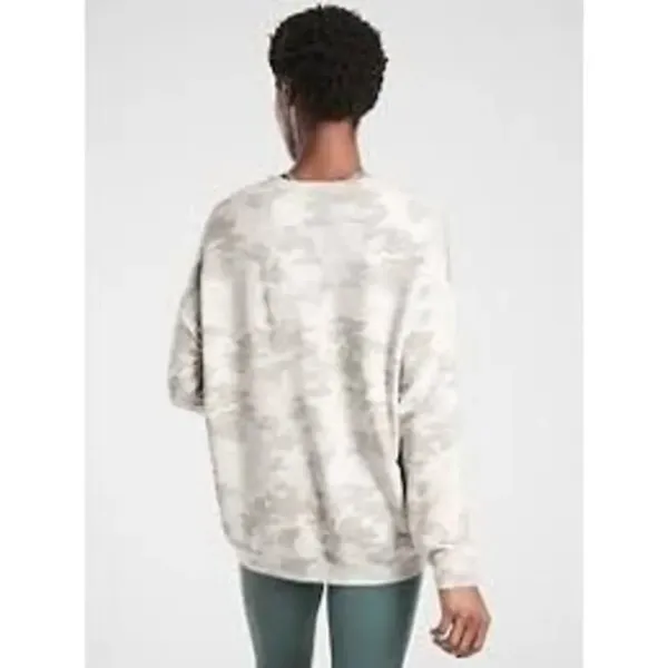 American‎ Eagle Soft & Sexy Grey Long Sleeve Crew Neck Sweatshirt Size M - Image 2