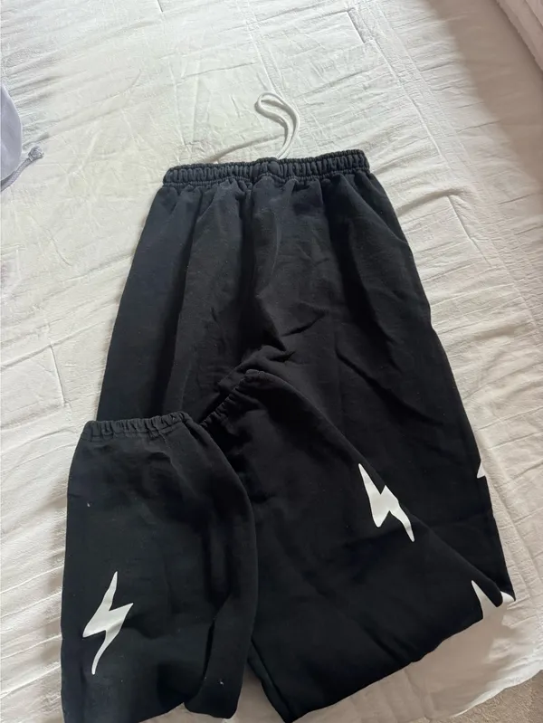 Etsy Lightning Bolt Sweatpants - Image 2