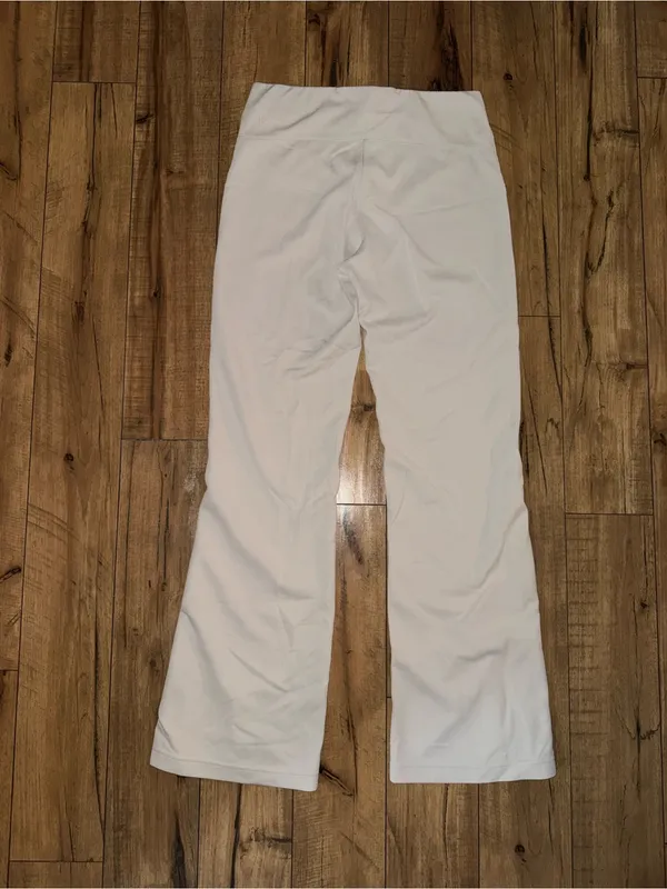 Cream ribbed Lululemon pants - Image 7
