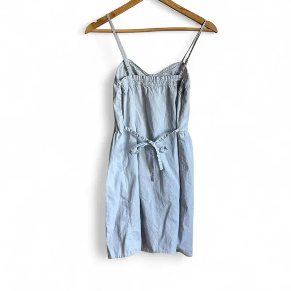BRANDY MELVILLE Tiffany Button-Front Mini Dress Light Blue 🦋 One Size (best fits XS/S) - Image 3