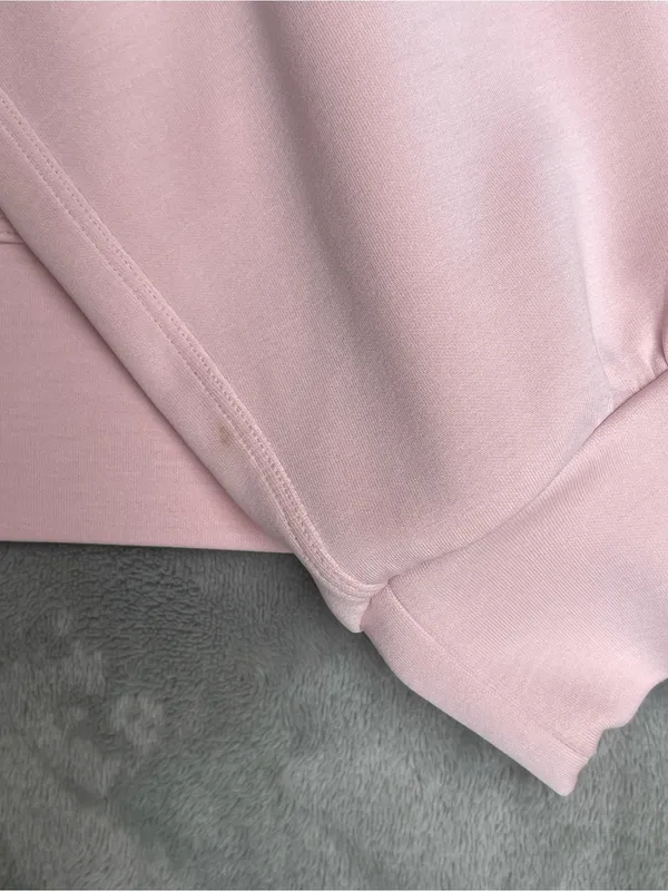 Lululemon Perfectly Oversized Crewneck Porcelain Pink Loungewear activewear XL - Image 9