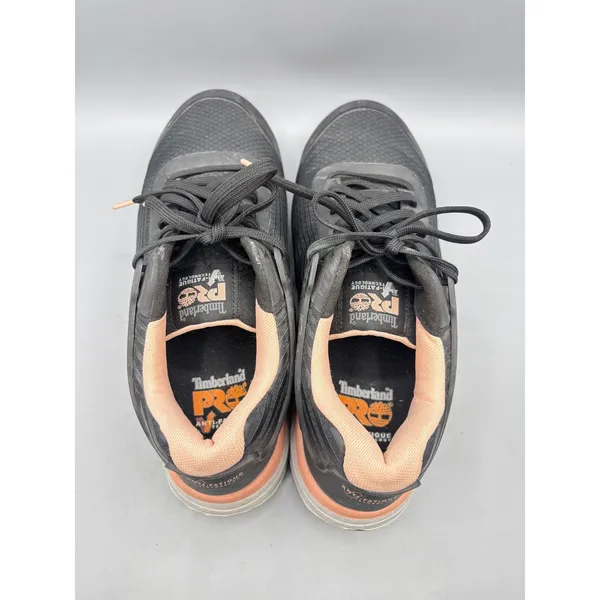Timberland Pro Womens Shoes 9.5‎ Black Pink Anti Fatigue Work Safety Sneakers - Image 4